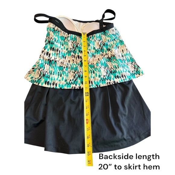 Le Cove Pattern Swim Dress Size 12 - Picture 16 of 16